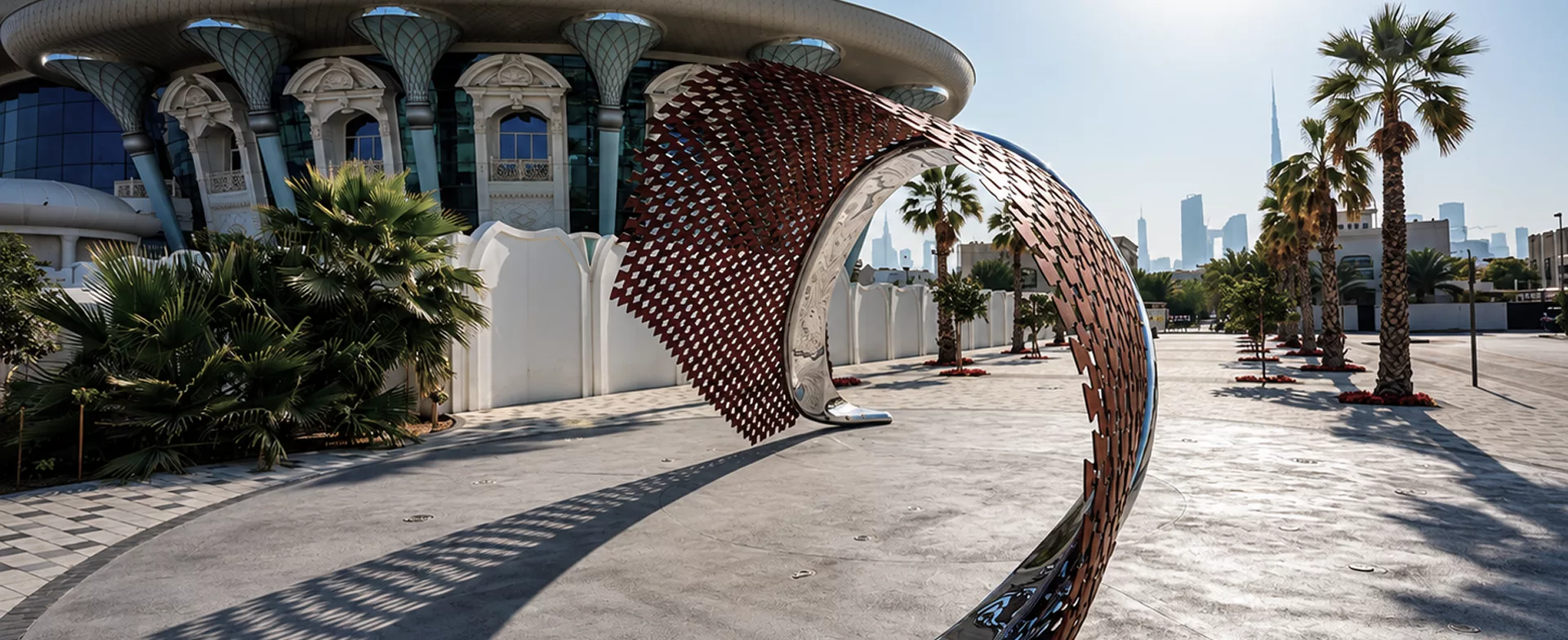 Illuminated public art panels