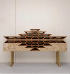 Sadu Motif Console Table